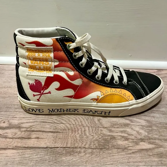 Vans Earth Elements Style 238 Hi Top Men’s Skate Shoes Sneakers