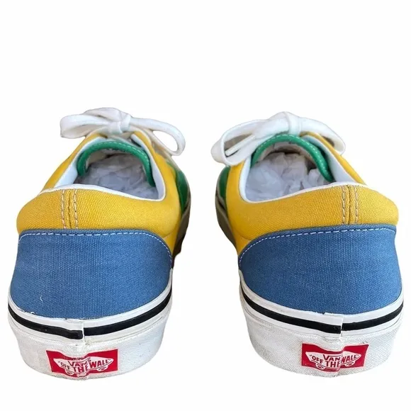 VANS Era 95 DX Green Yellow Blue Colorblock Sz 11