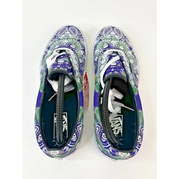 VANS Era BANDANA Tie Dye/Purple Unisex Skate Shoes Men's Size 10.5