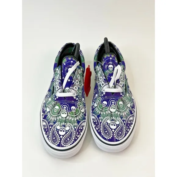VANS Era BANDANA Tie Dye/Purple Unisex Skate Shoes Men's Size 10.5