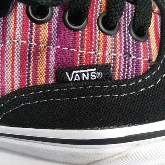 VANS Era Guate Weave Black/Multicolor Skate Shoes