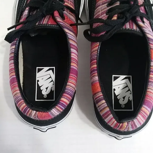VANS Era Guate Weave Black/Multicolor Skate Shoes