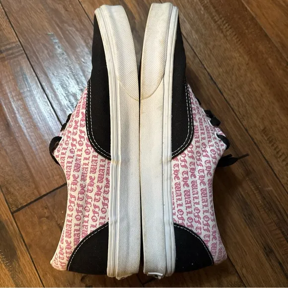 Vans Era Vans Off The‎ Wall Black Carmine Rose VN0A38FRT8T Men 9.5 Women 11