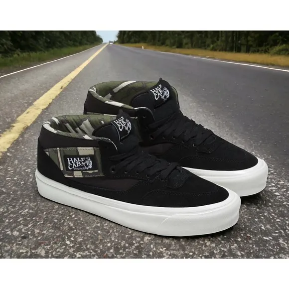 Vans HALF CAB 33 DX Anaheim Factory Camo Skate Shoes NEW Mens 7.5 New Fast Ship