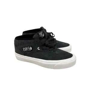 VANS Half Cab Black Woven Lace Up Skate Sneakers Shoes Mens size 7.5 Womens 9