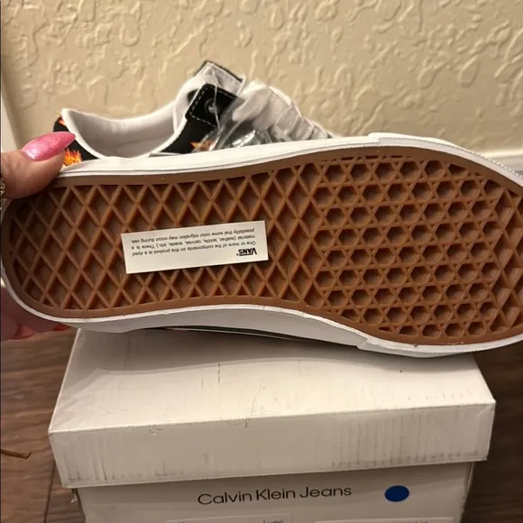 Vans Kids Thrasher Black and White Sneakers