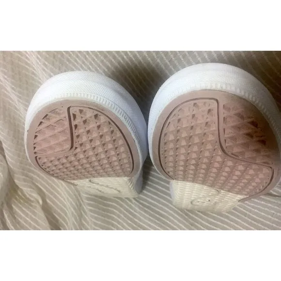 Vans Kyle Pro 2 Rose Pink Antique White Suede Skate Shoes US Mens US 11.5 EUR 45