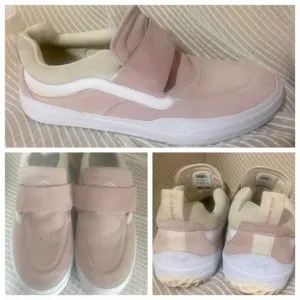 Vans Kyle Pro 2 Rose Pink Antique White Suede Skate Shoes US Mens US 11.5 EUR 45