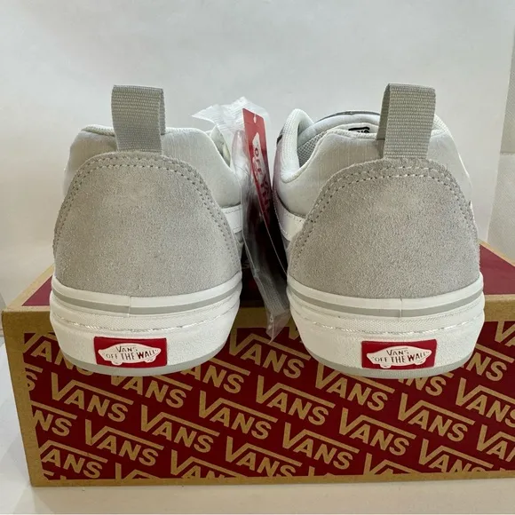Vans Kyle Walker Pro Skate Chambray Shoes Grey White Men's Size 8