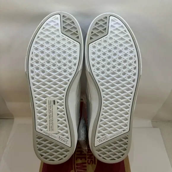 Vans Kyle Walker Pro Skate Chambray Shoes Grey White Men's Size 8