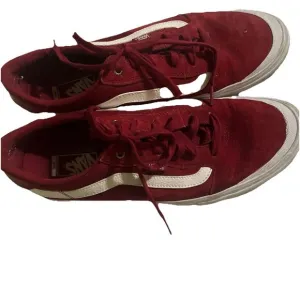 Vans Kyle Walker UltraCush Pro Skate Shoes Men's Red Suede Low Top Lace Up 13