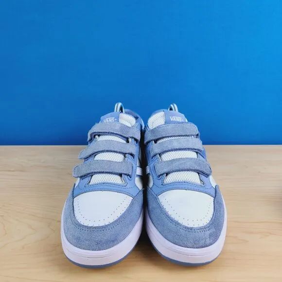 Vans Lowland Comfycush V Varsity Shoes hook &amp; loop skate shoes Mens 9 Wom's 10.5