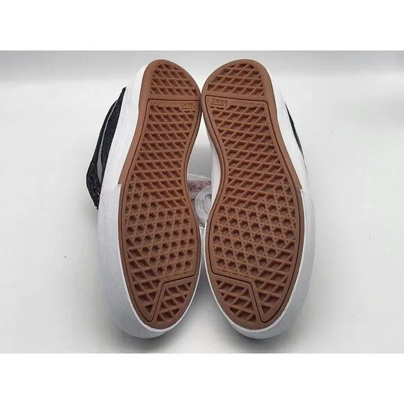 Vans Mens Kyle Walker Pro Denim Black Pewter Grey Skate Shoes Size 7.5