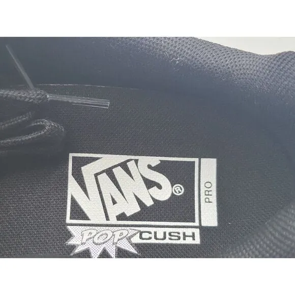 Vans Mens Kyle Walker Pro Denim Black Pewter Grey Skate Shoes Size 7.5