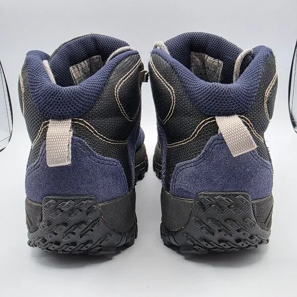 Vans Mens Size 7 Blue Black Hiking Shoes Camping Outdoors Trails Summer