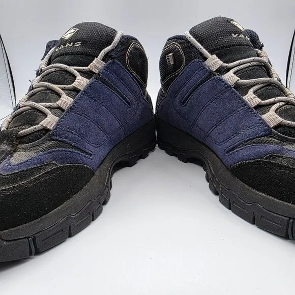 Vans Mens Size 7 Blue Black Hiking Shoes Camping Outdoors Trails Summer