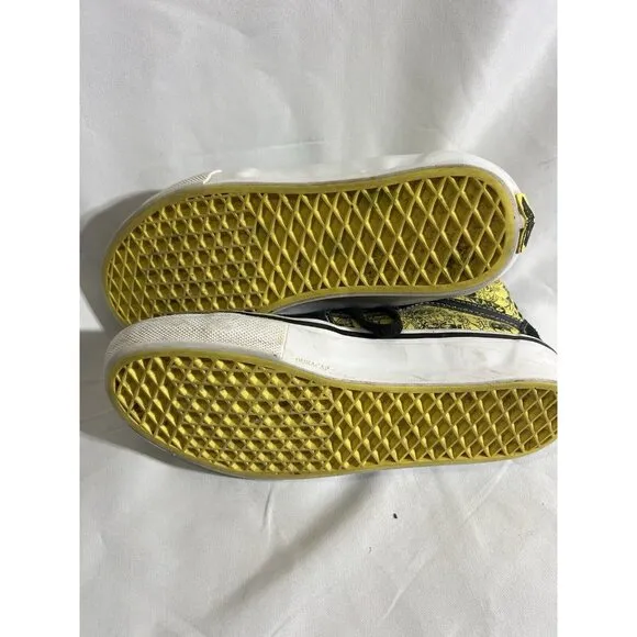 VANS Mike Gigliotti x SpongeBob SquarePants x Skate Sk8- High Black SZ 6.5