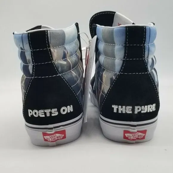 Vans Moca SK8-Hi VN0A5KRHA55 Men S Moca Frances Stark Black Skate Shoes Size 10