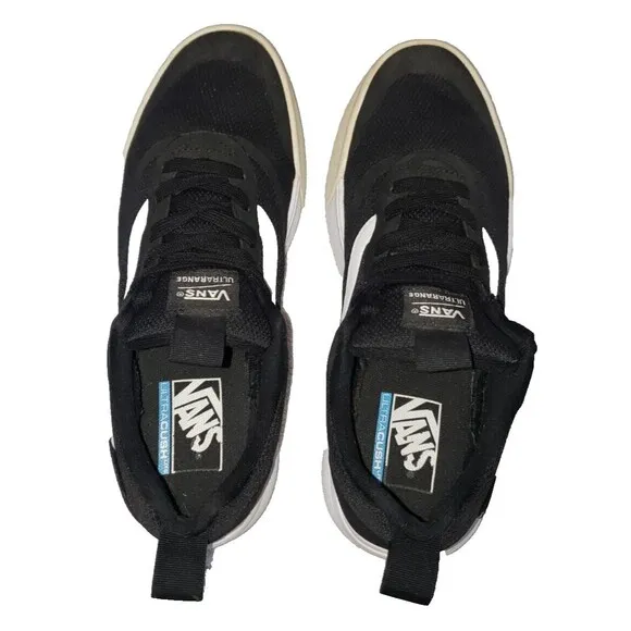 VANS - Mte Ultrarange Exo Old Skool Skate shoes Black White Men's Size 8