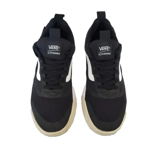 VANS - Mte Ultrarange Exo Old Skool Skate shoes Black White Men's Size 8