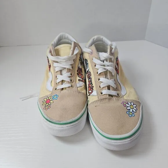 Vans Off The Wall x Sesame Street Elmo Skate Shoes Women's Size 8 Mens size 6.5