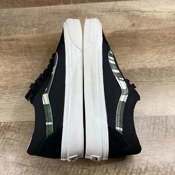 VANS Old Skool 36 DX Wild Camo Black White Skate Shoes Mens 7 Womens 8.5 NEW