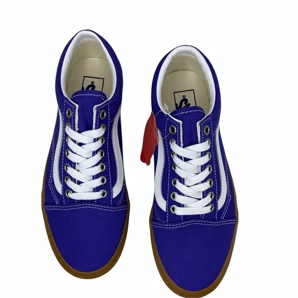 Vans Old Skool Gum Spectrum Blue Skateboard Sneaker