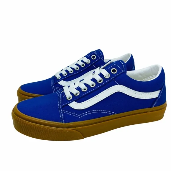 Vans Old Skool Gum Spectrum Blue Skateboard Sneaker