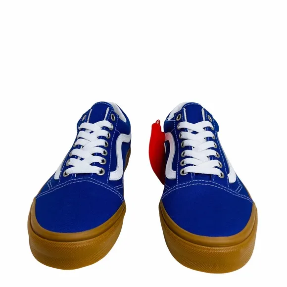 Vans Old Skool Gum Spectrum Blue Skateboard Sneaker