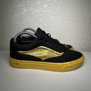 Vans Old Skool Harry Potter Golden Snitch Sneakers Shoes Skate Mens 8 Womens 9.5