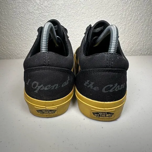 Vans Old Skool Harry Potter Golden Snitch Sneakers Shoes Skate Mens 8 Womens 9.5
