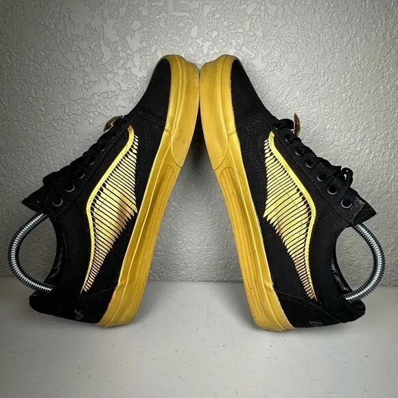 Vans Old Skool Harry Potter Golden Snitch Sneakers Shoes Skate Mens 8 Womens 9.5
