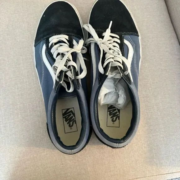 Vans old skool Navy Black Ferris Skate Shoes Size 13