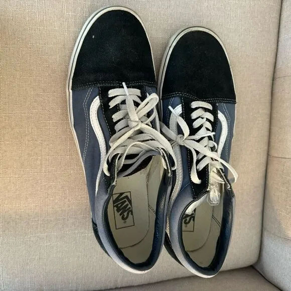 Vans old skool Navy Black Ferris Skate Shoes Size 13
