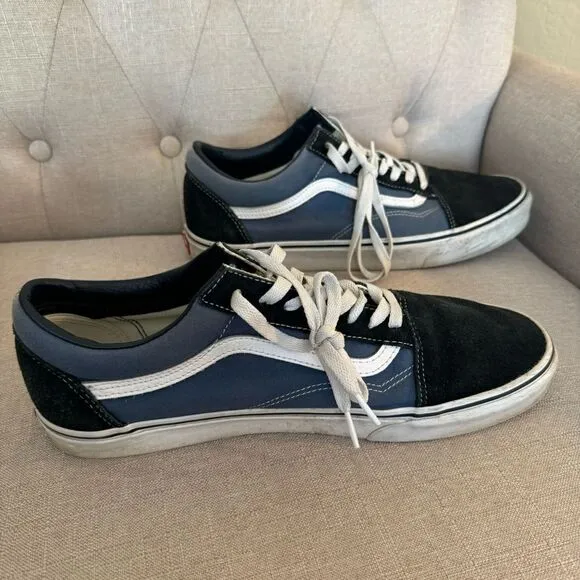 Vans old skool Navy Black Ferris Skate Shoes Size 13