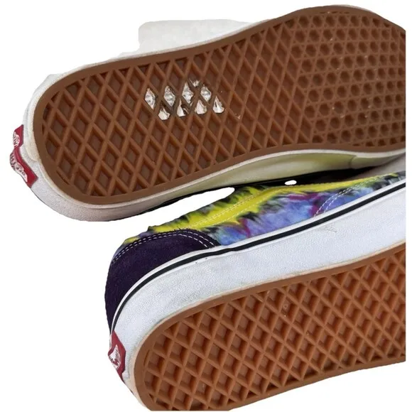 VANS Old Skool Tie-Dye Mysterio Skate Shoes 11.5 Suede Canvas Skateboarding