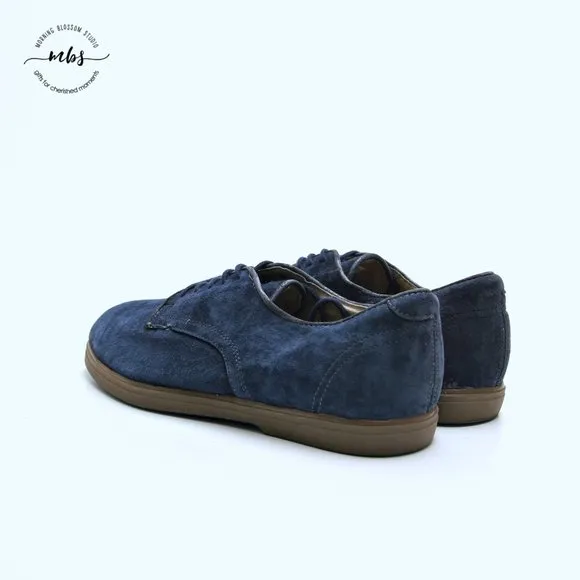 Vans OTW Navy Blue Suede Derby Comfort Shoes