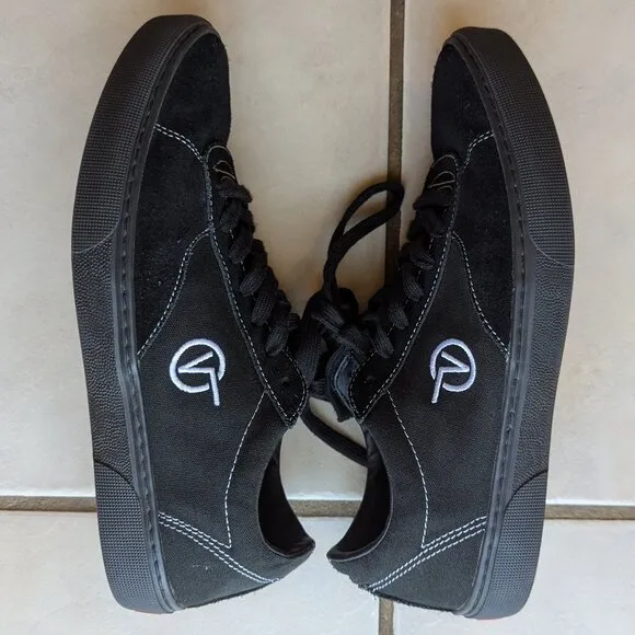 Vans Paradoxxx Men’s Skate Shoes – Black/Black, Size 12