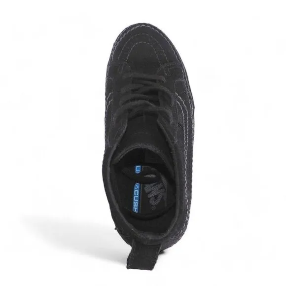 Vans Seahurst Mid Moc Skate Shoes Black Suede Women's 5.5