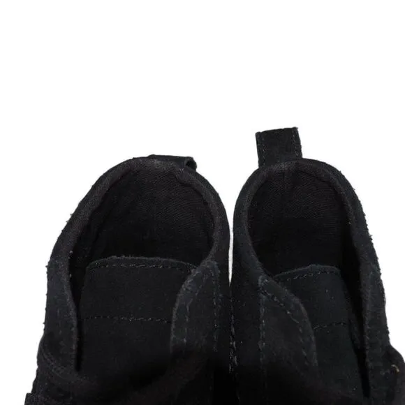 Vans Seahurst Mid Moc Skate Shoes Black Suede Women's 5.5