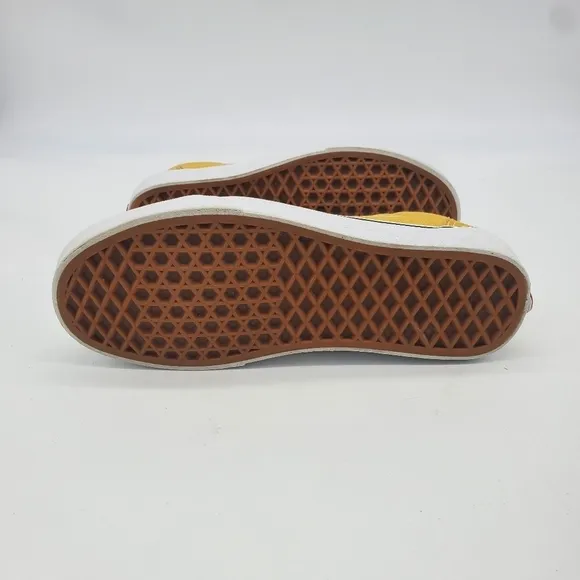 Vans Shoes Men 4.5 Women 6 Off The Wall Unisex Old Skool Classic Skate Yellow