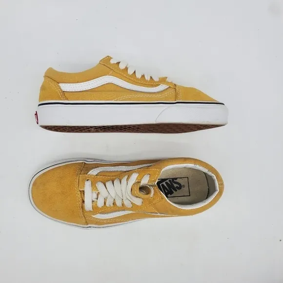 Vans Shoes Men 4.5 Women 6 Off The Wall Unisex Old Skool Classic Skate Yellow