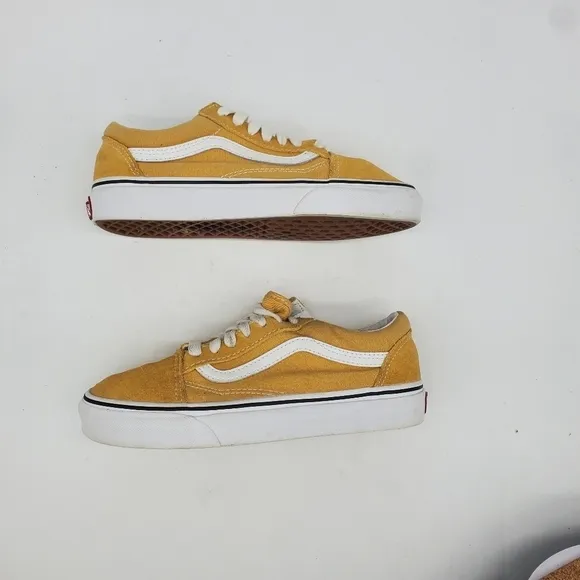 Vans Shoes Men 4.5 Women 6 Off The Wall Unisex Old Skool Classic Skate Yellow
