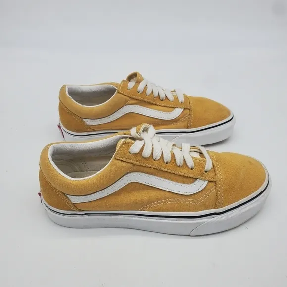 Vans Shoes Men 4.5 Women 6 Off The Wall Unisex Old Skool Classic Skate Yellow