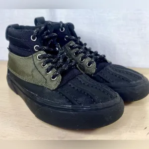 Vans Sk8-Hi Del Pato MTE Black Size 3.5 VN0A34962UI Waterproof Rain Boots
