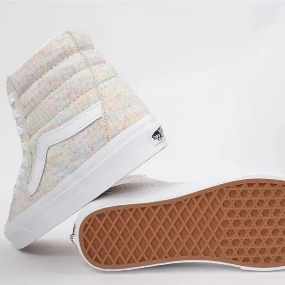 Vans Sk8-Hi Knit Rainbow Jersey Unisex Adult Shoe Size Men's 7.5 Women’s 9