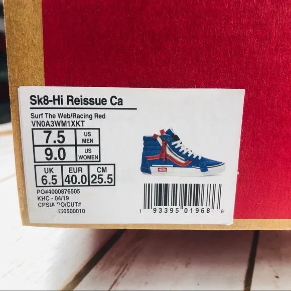 VANS Sk8-hi Reissue Surf the Web Sneakers Skate Shoes
