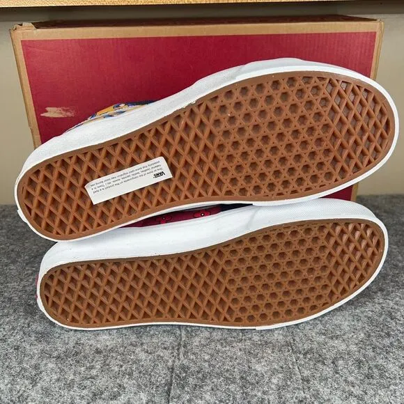 Vans Sk8-Hi Shoes Mens 9.5 Womens 11 Tie Print Mix Skate Sneakers Drsblsmlti NEW