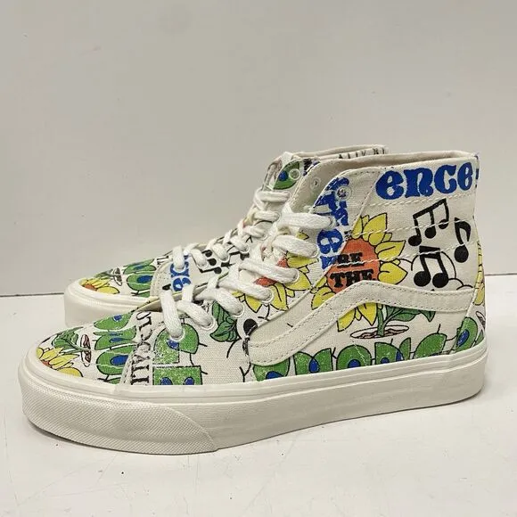 VANS Sk8-Hi Tapered Eco Theory - Eco Positivity Skate Shoes Size 11 Sneakers