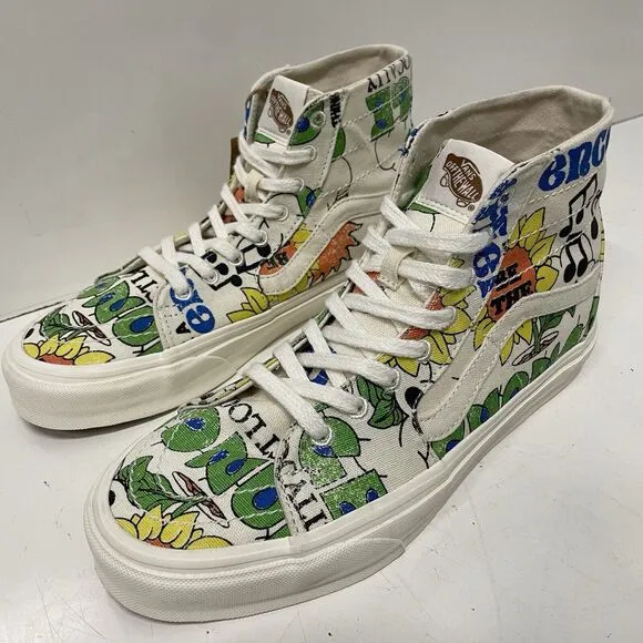VANS Sk8-Hi Tapered Eco Theory - Eco Positivity Skate Shoes Size 11 Sneakers